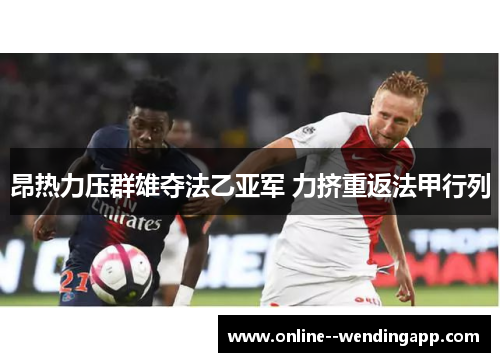 昂热力压群雄夺法乙亚军 力挤重返法甲行列